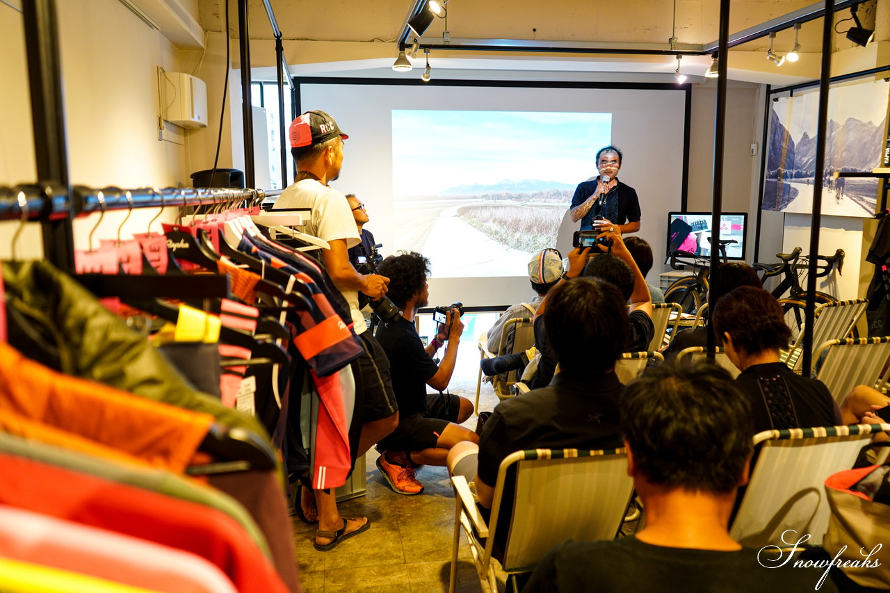 Rapha Sapporo Special Talk Event【ニセコライフ・渡辺洋一 × 八ヶ岳ライフ・矢野大介 - スキーとサイクリングでスポーツライフを満喫 -】 @PeakPerformance Sapporo